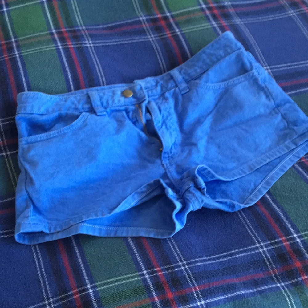 American Apparel jean shorts
